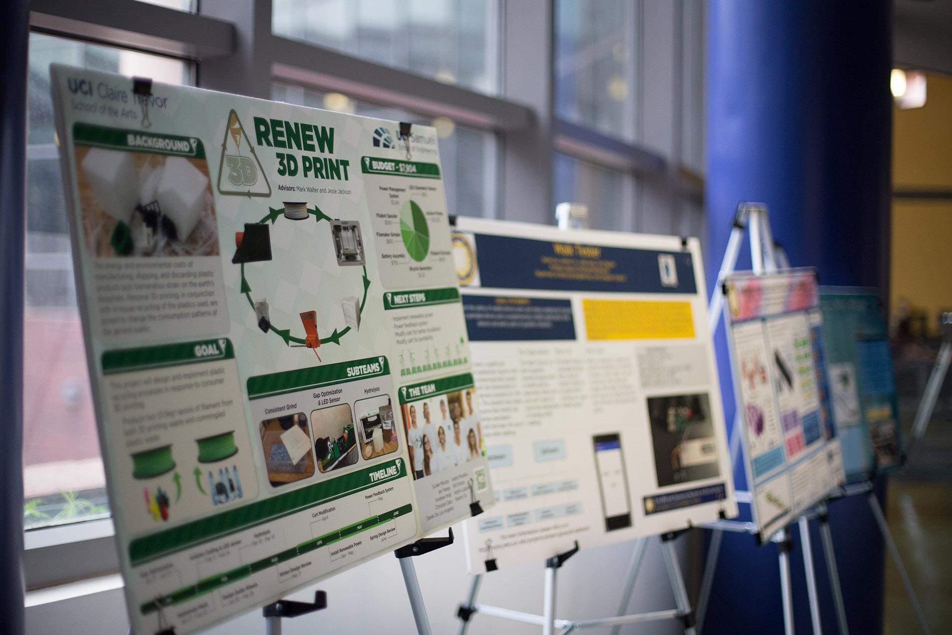 Posters of Engineering Projects from the Samueli School of Engineering's Senior Design courses (2017)
