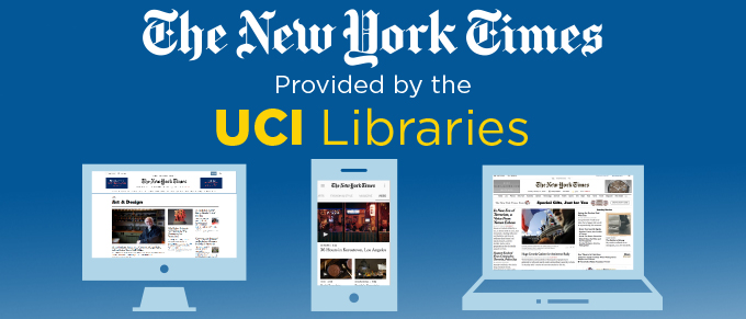 NYTimes and UCI Libraries