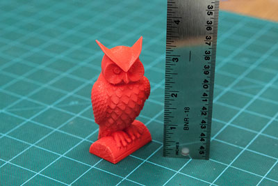 3d printed owl