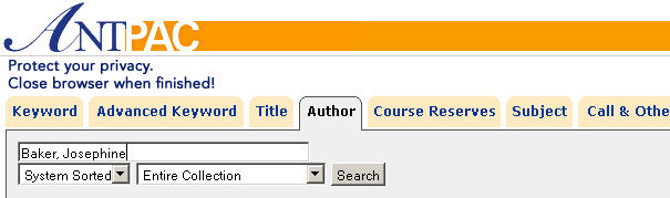 ANTPAC example