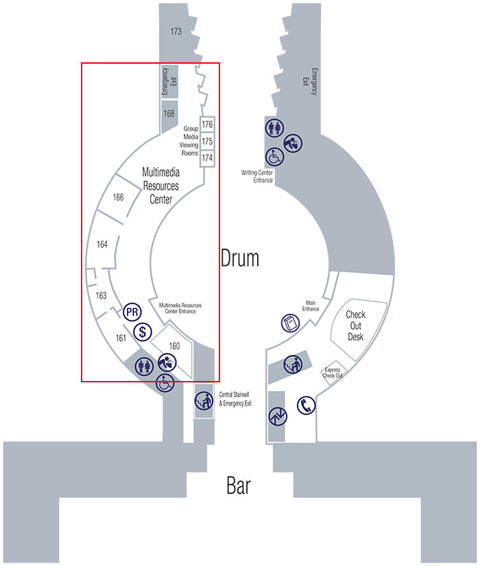 MRC location map