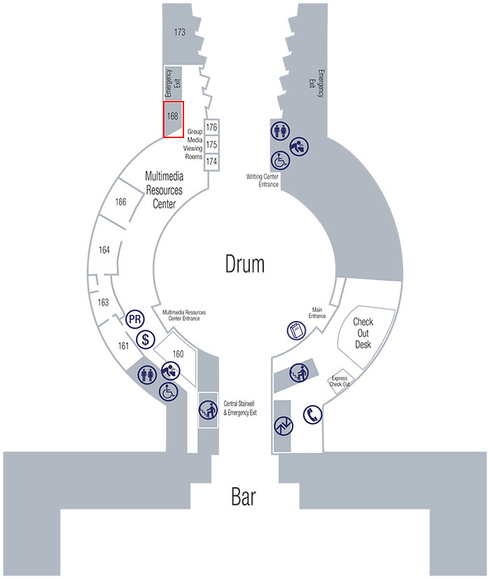 MRC Presentation Studio location map