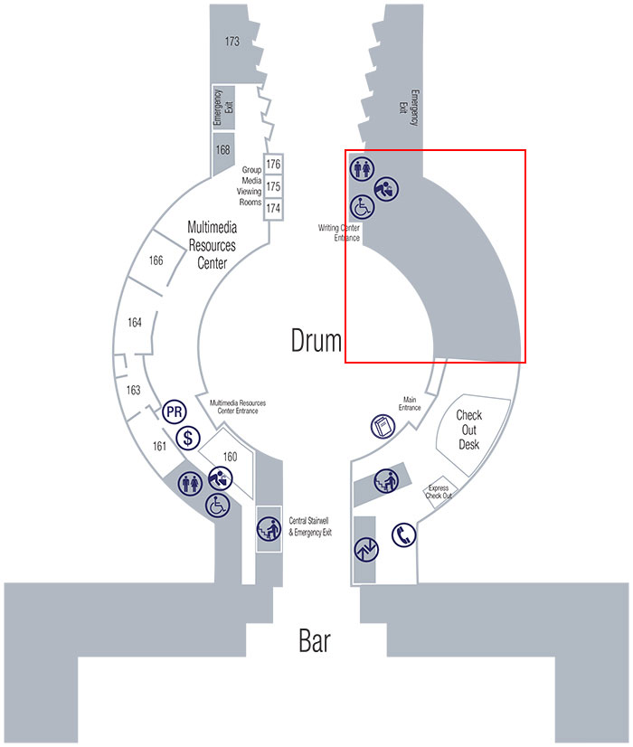 Floor Plan Science Writing Center