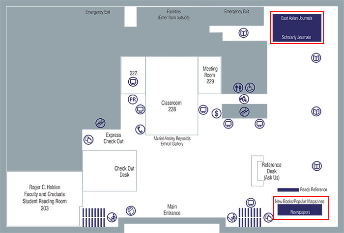 Current Periodicals Map