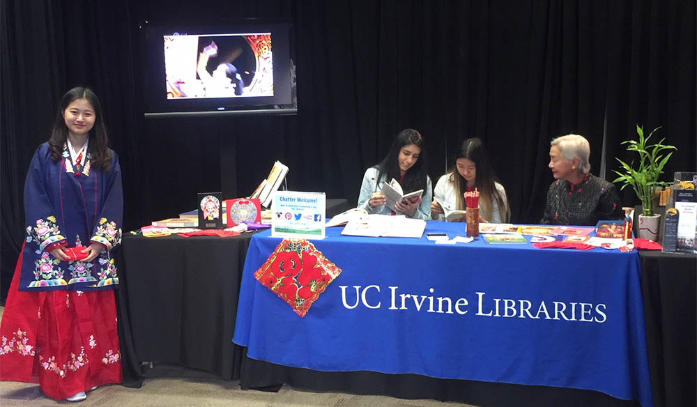 material display at the Lunar New Year Festival